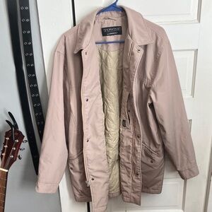 London Fog Men's Beige Lightweight Jacket